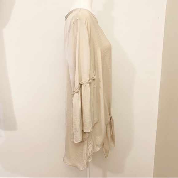 NWT Alfani pop art top beige 3x - Picture 3 of 10